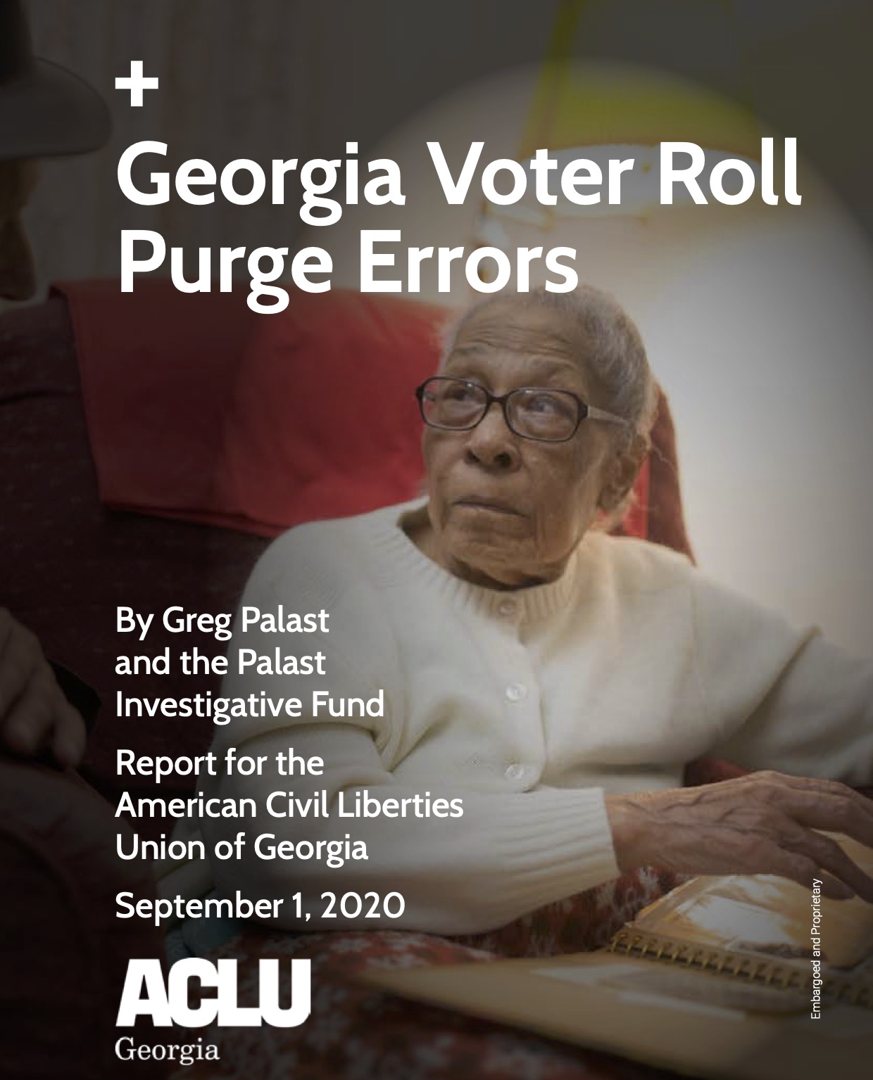 Georgia Voter Roll Purge Errors — report cover